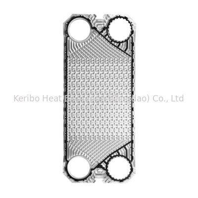 SS316 Corrugated Gasketed Plate Heat Exchanger End Plate for Durable Plate Material