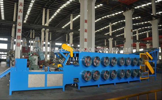 High Efficient Batch Off Cooler Quick Rubber Sheet Cooling Machine 21kw 25kw