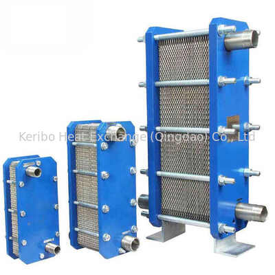 High Efficiency Plate Heat Exchanger Customized For HVAC Industrial Or Food Processing Applications